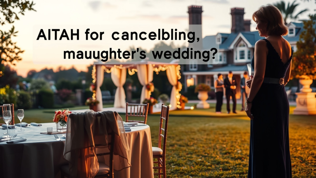 Mother Cancels Daughter's Wedding Over Bridal Shower Drama
