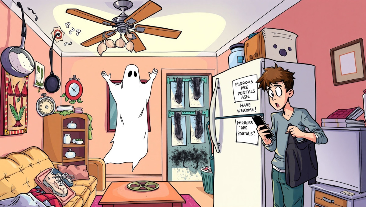 Roommate's Boyfriend Locked Out For Haunting Apartment