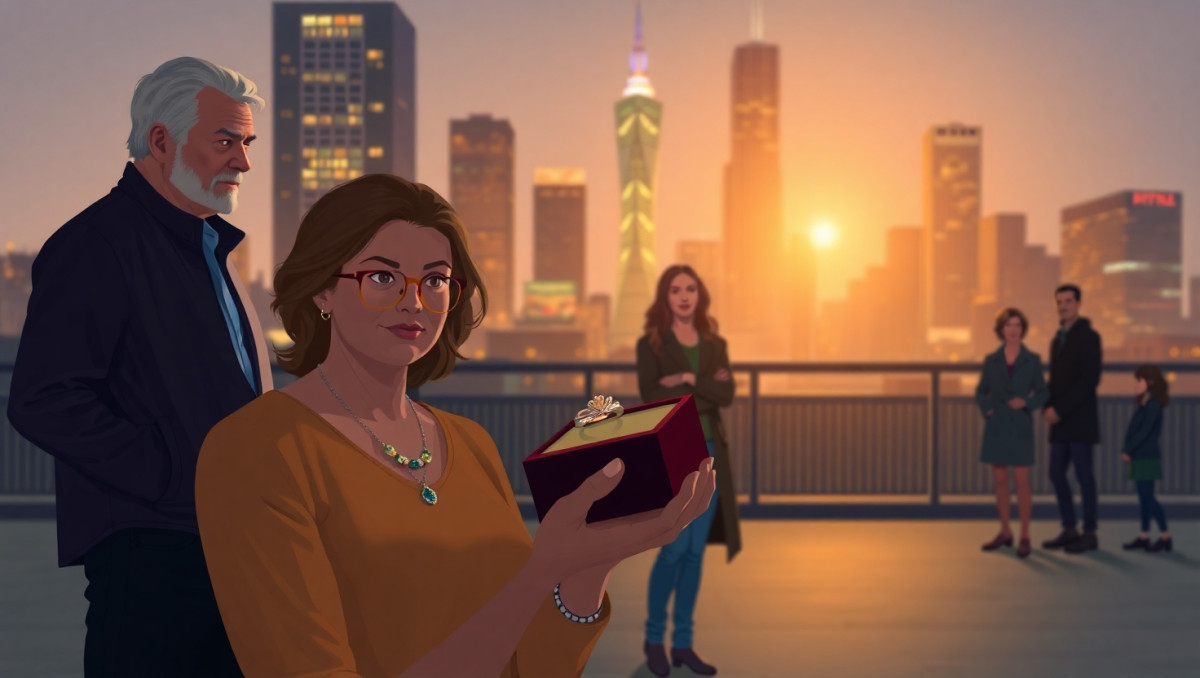 AITA for Refusing to Share My Late Mom's Jewelry with Dad's Fiancée and Their Daughters?