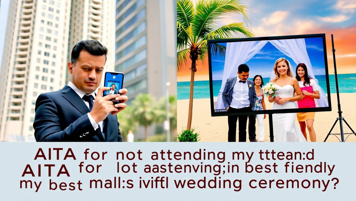 Should I Feel Guilty for Missing My Best Friend's Virtual Wedding?