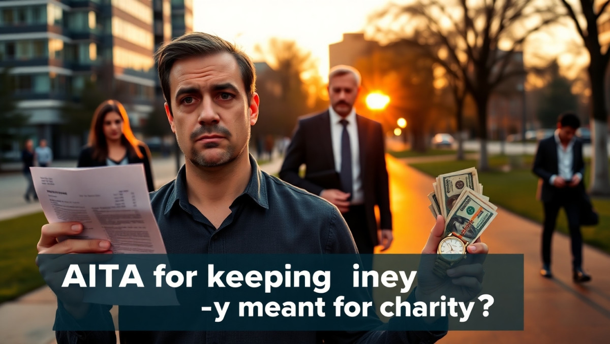 Should I Use Charity Funds to Cover a Colleague's Missed Donation?