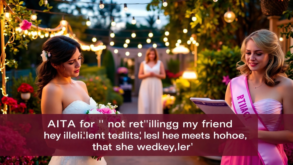 Friend Assumed She'd Be Maid of Honor, But I Chose Someone Else: AITA?