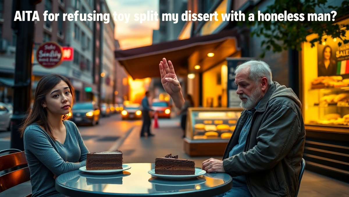 Should I Have Shared My Dessert with a Homeless Man?