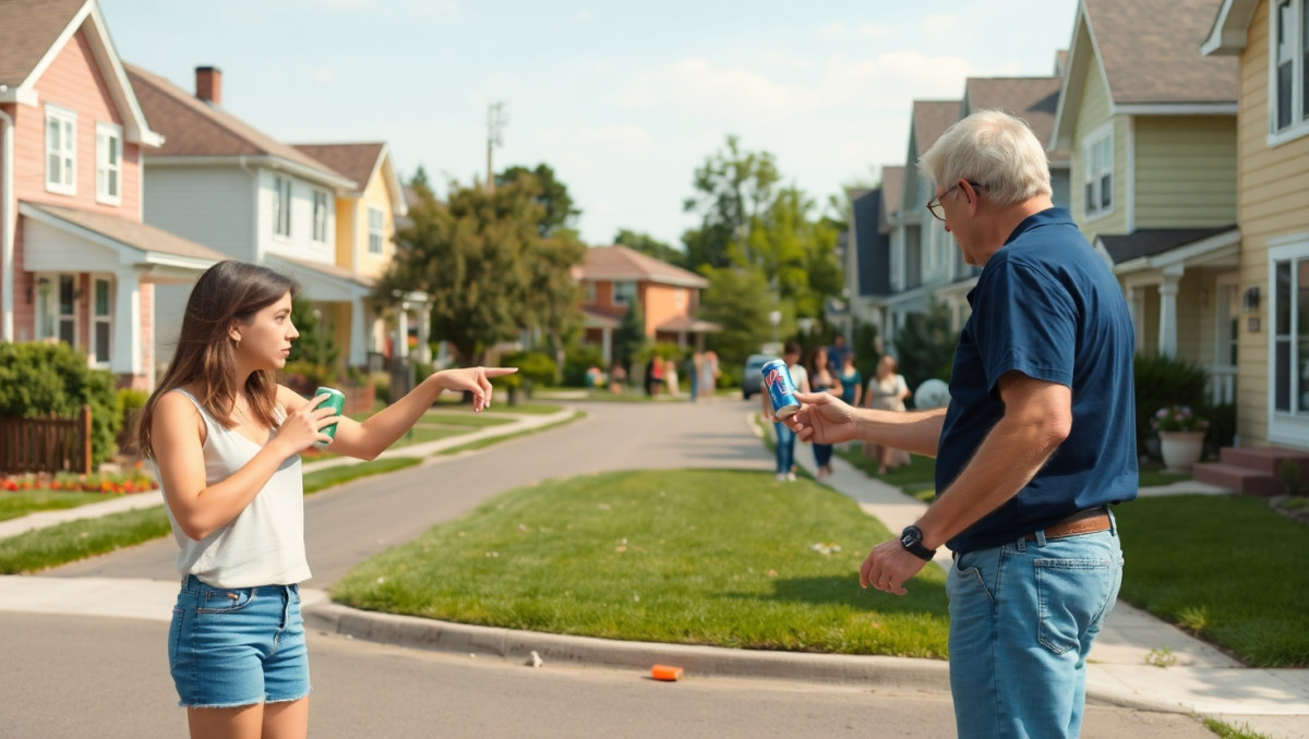 Neighbor Confrontation: Am I Wrong for Addressing Trash on My Lawn?