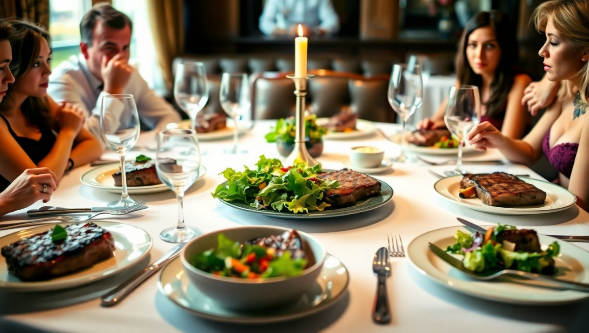 AITA for Refusing to Split Steakhouse Bill Over Salad?