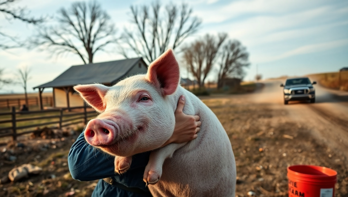 Choosing Beloved Pet Pig Over Husband: AITA?