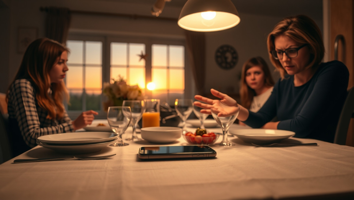 Family Drama: AITA for Enforcing No-Phone Rule at Dinner?