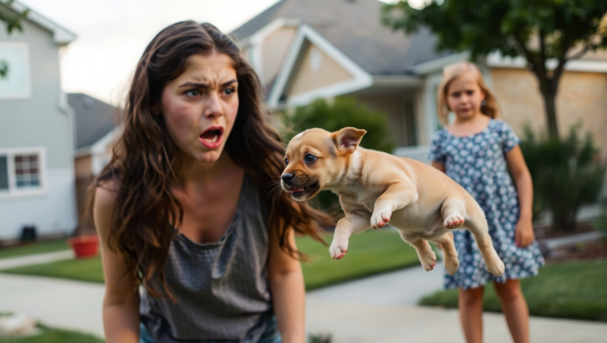 AITA for Scaring My Sister's Dog to Run Away?