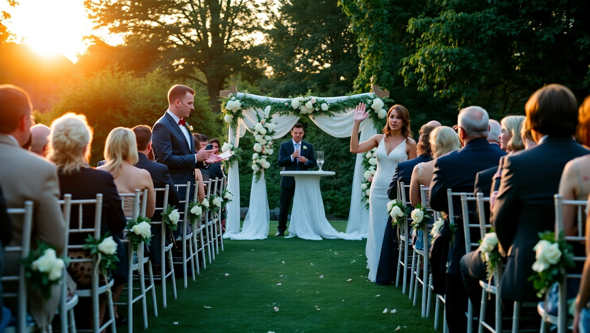 Cheating Husband Exposed During Wedding Vows: AITA?