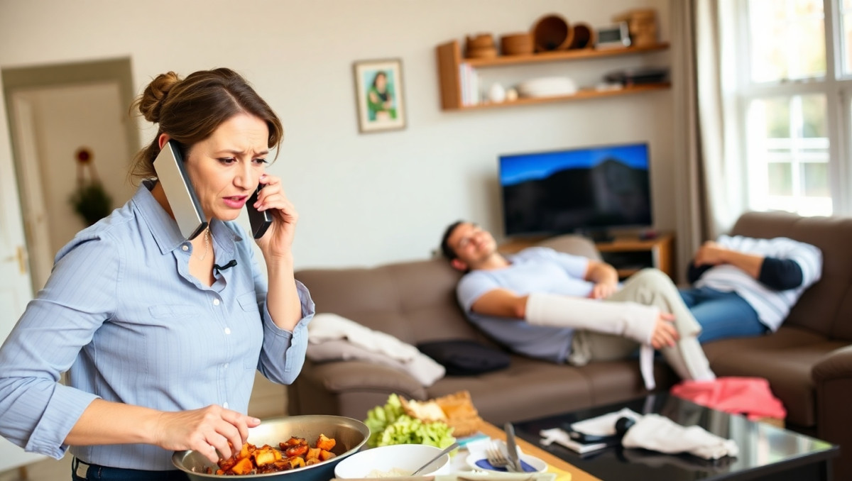 Am I Wrong to Ask My Injured Husband for Help While Managing Full-Time Work?