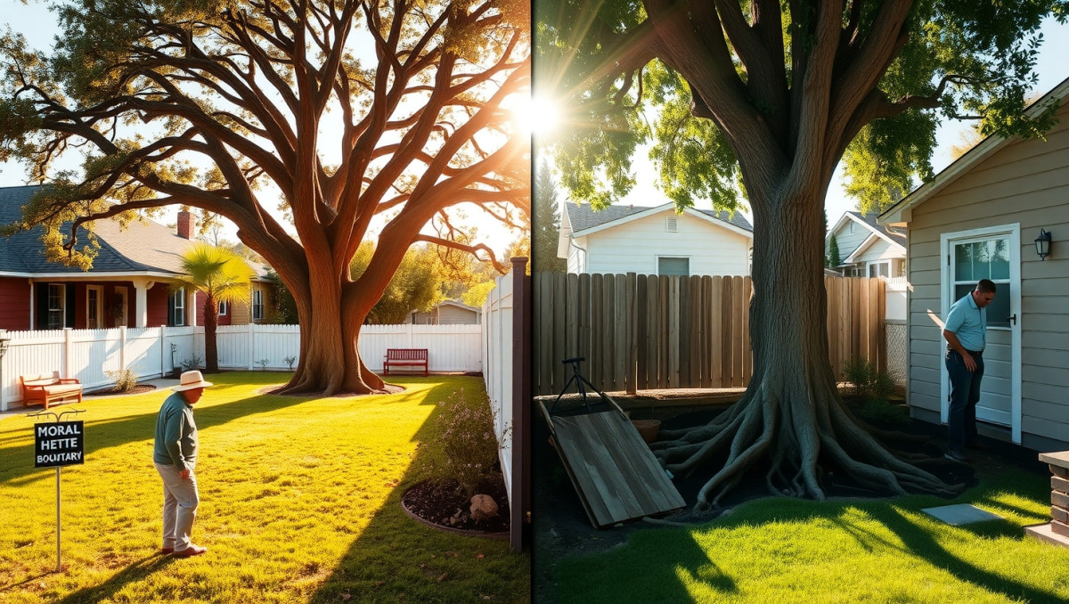 Neighbors Tree Roots Invade My Yard: AITA for Cutting Them Without Permission?