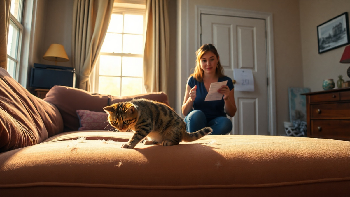 Roommate Brings Cat Without Asking - AITA for Withholding Rent?