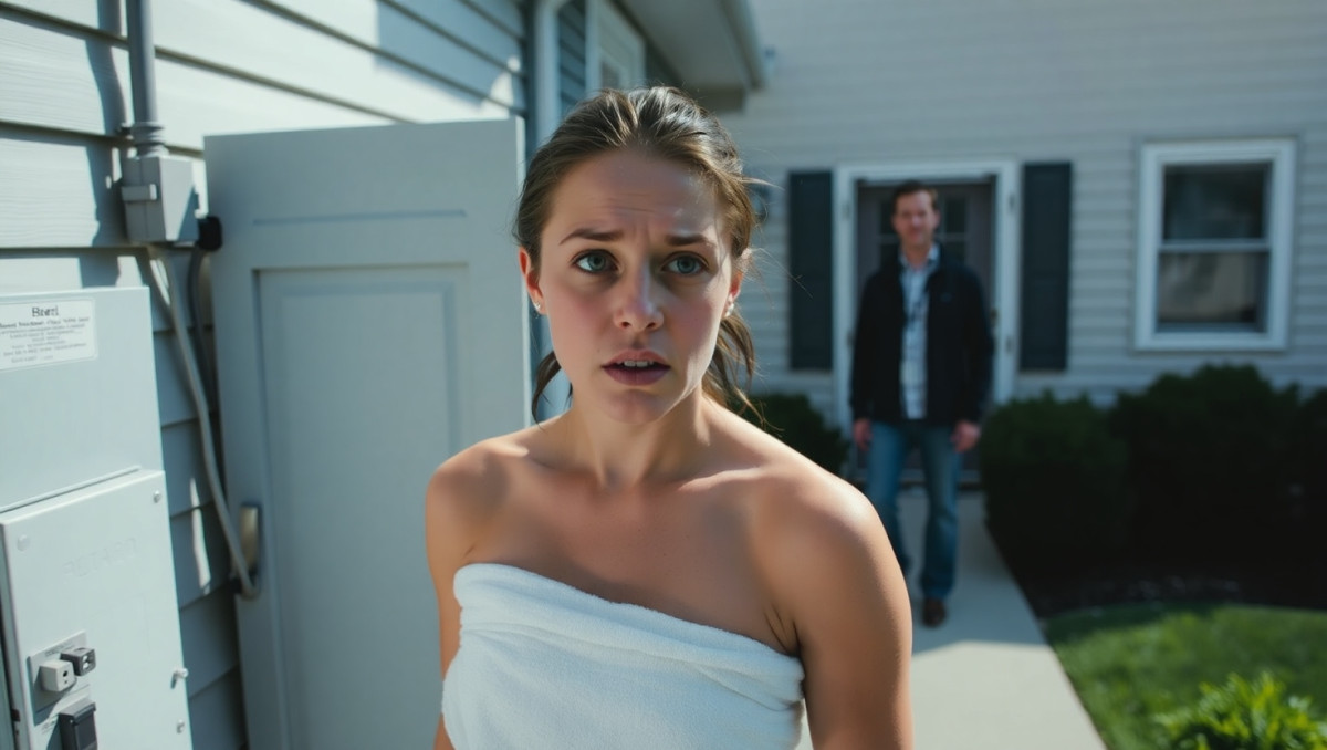 Neighbor Helps Woman in Towel During Power Outage; Boyfriend Upset - AITA?