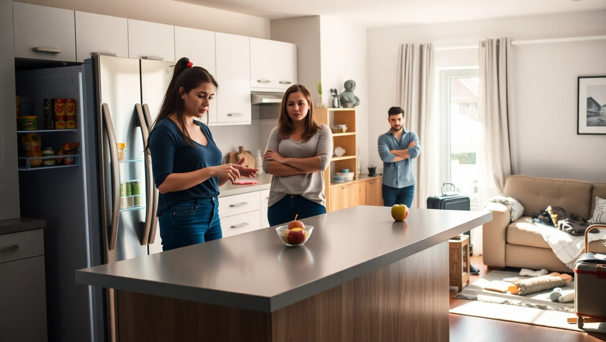 Roommates Boyfriend Overstaying & Eating Groceries: AITA for Setting Boundaries?