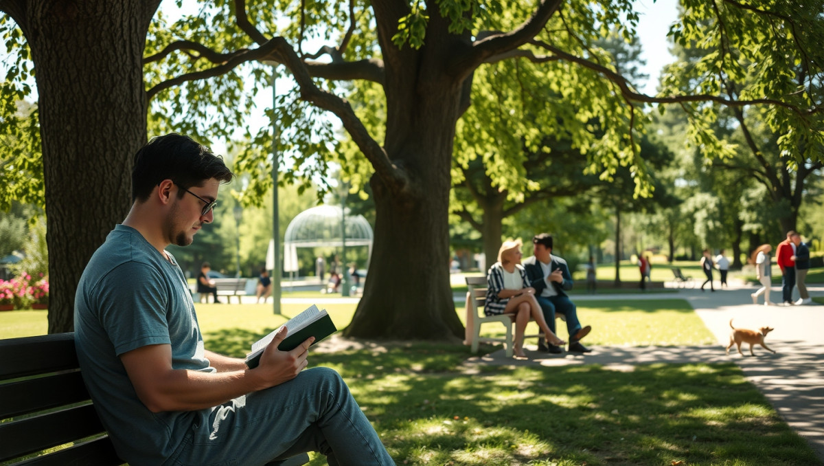 Quiet Park Bench Reader: AITA for Accidentally Eavesdropping?