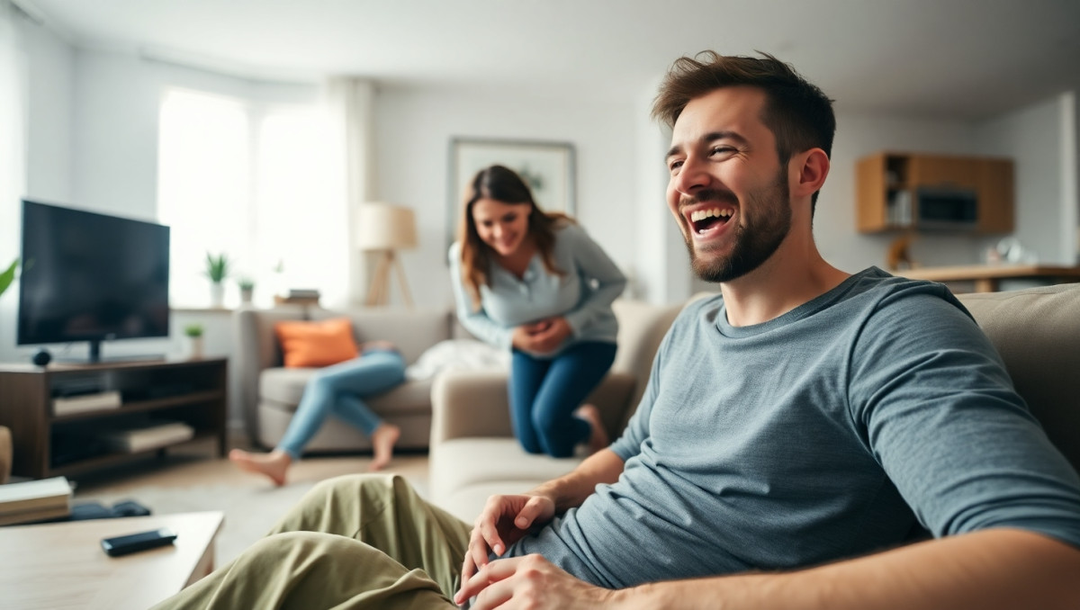 Wife Falls and Accidentally Po*ps - AITA for Laughing?