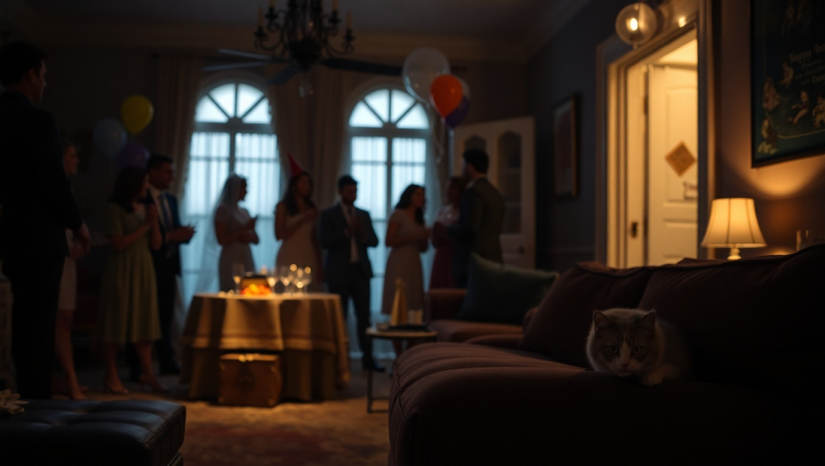 AITA for Safely Locking My Anxious Cat During a Party?