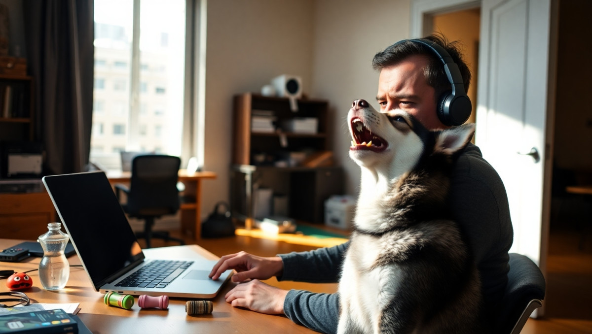 Roommates Howling Husky Puppy Disrupts Study Time: AITA for Confronting Him?
