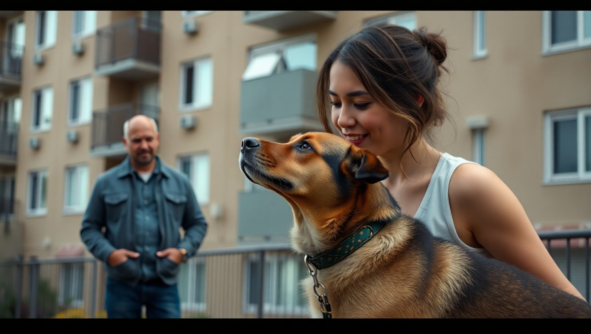 Neighbor Complains About Leashed Dog in Apartment Building: AITA for Refusing to Keep My Dog Inside?