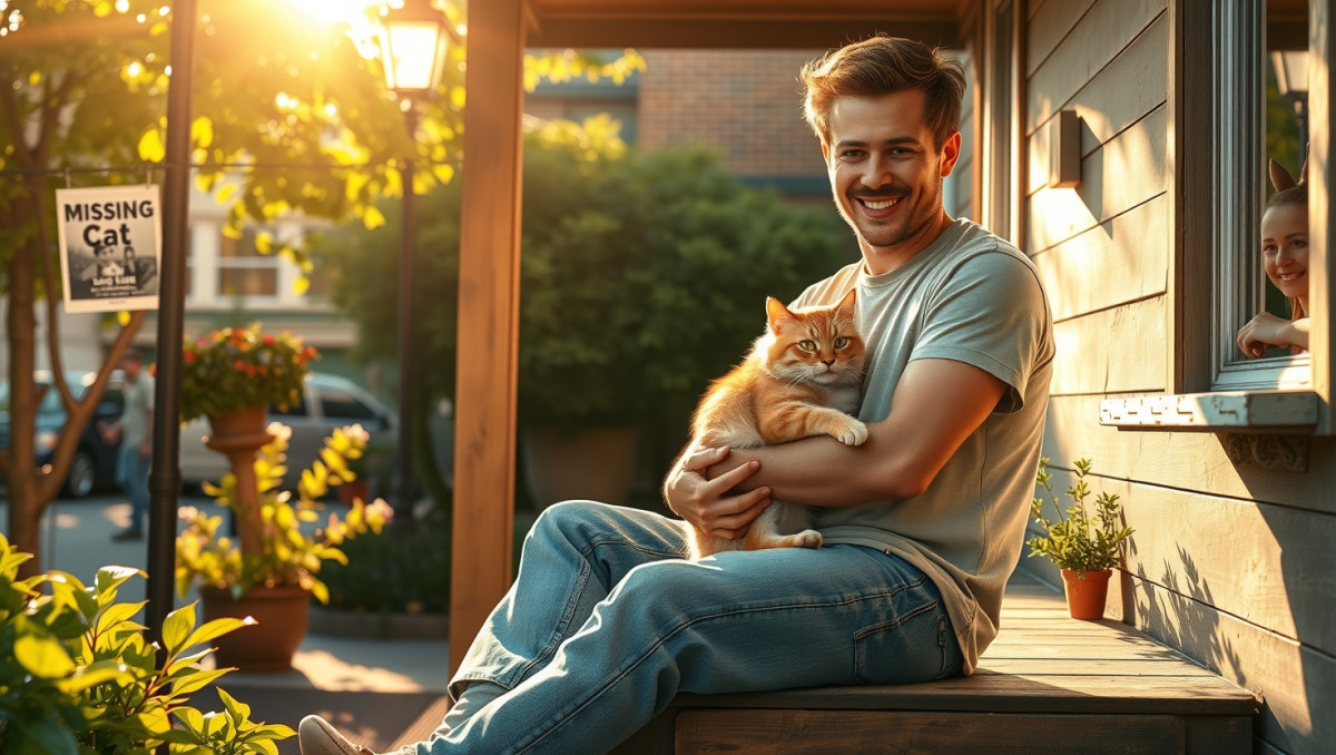Keeping Lost Orange Tabby Cat: AITA for Bonding with Him?