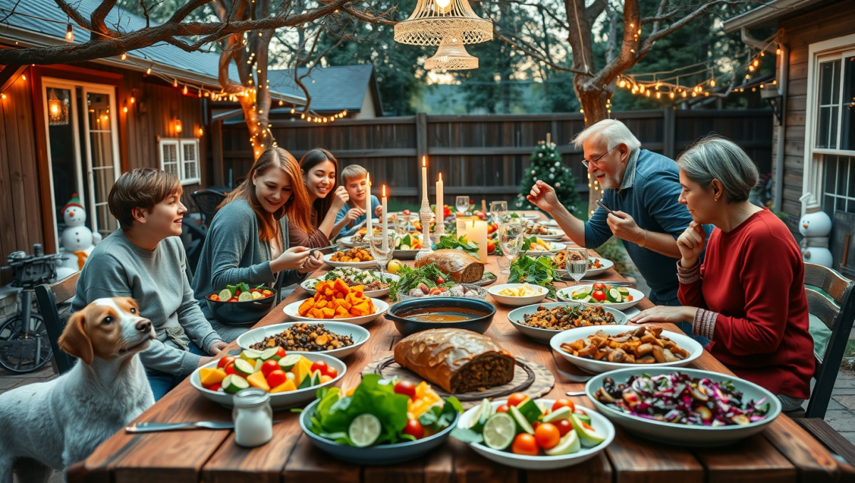 Vegan Host Sparks Family Drama at Christmas Dinner
