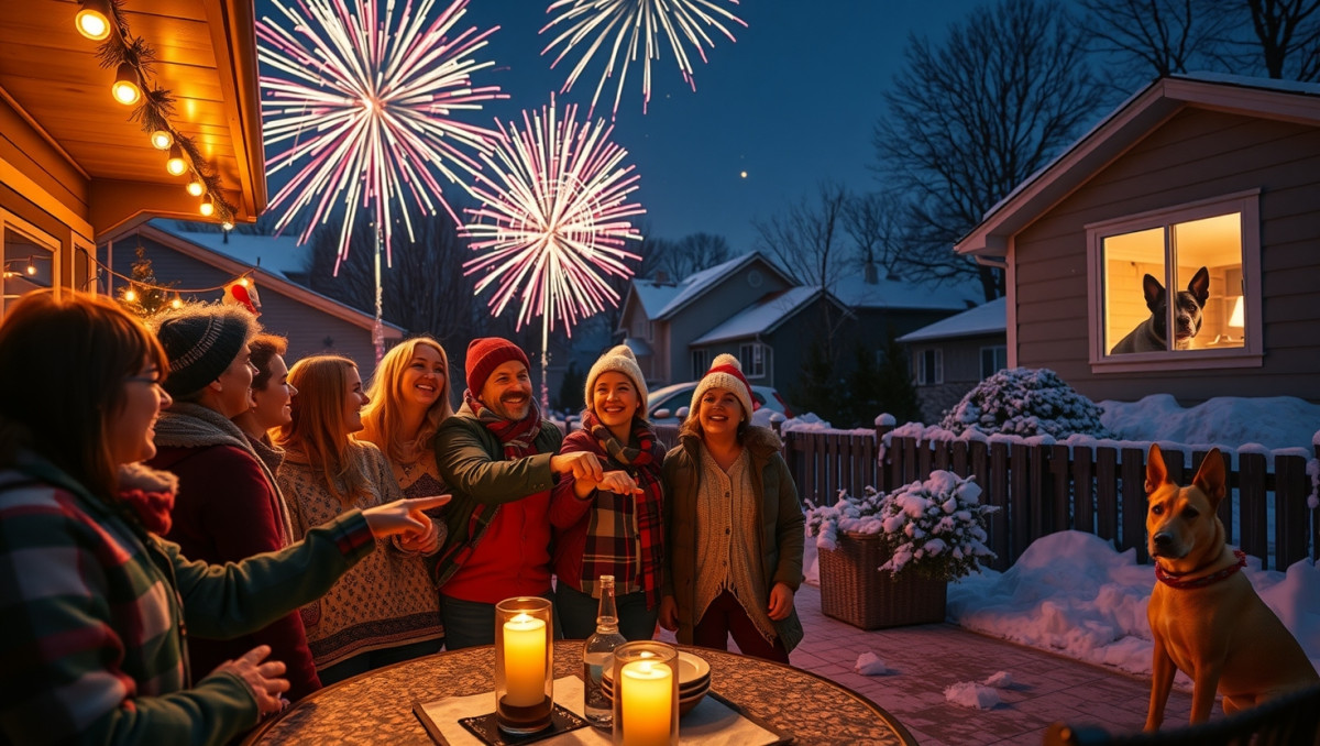 AITA for Upsetting Neighbors Dogs with Christmas Fireworks?