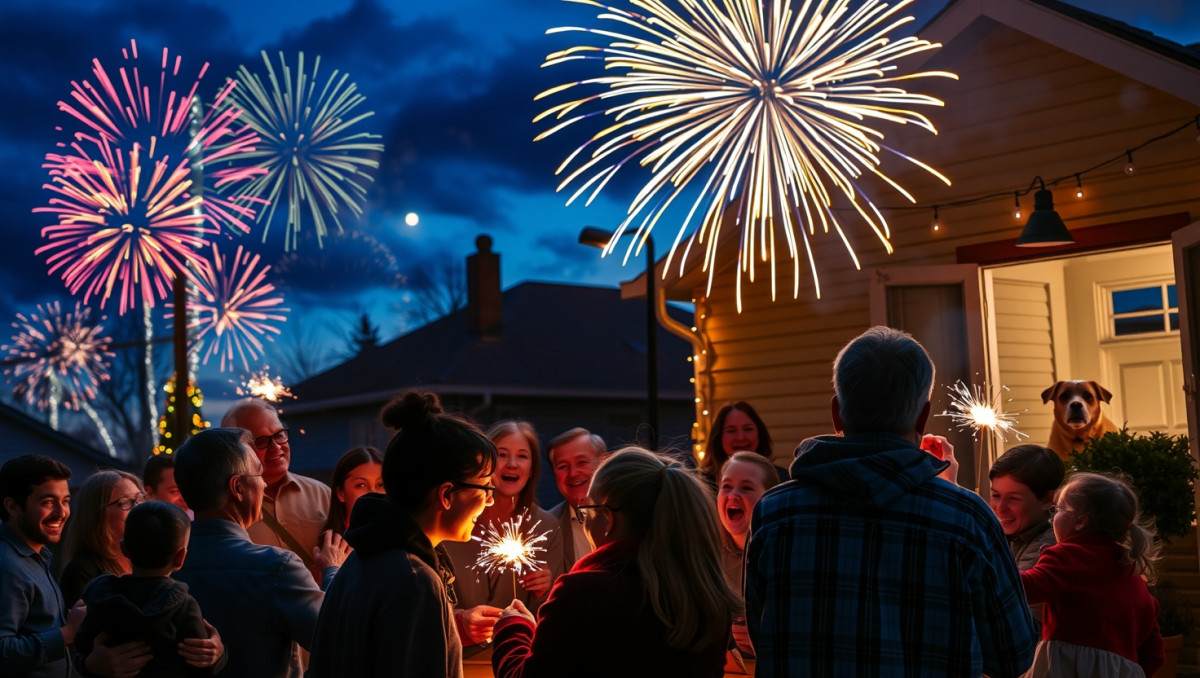 Neighbor Dispute: AITA for Asking to Keep Dog Quiet During Christmas Fireworks?