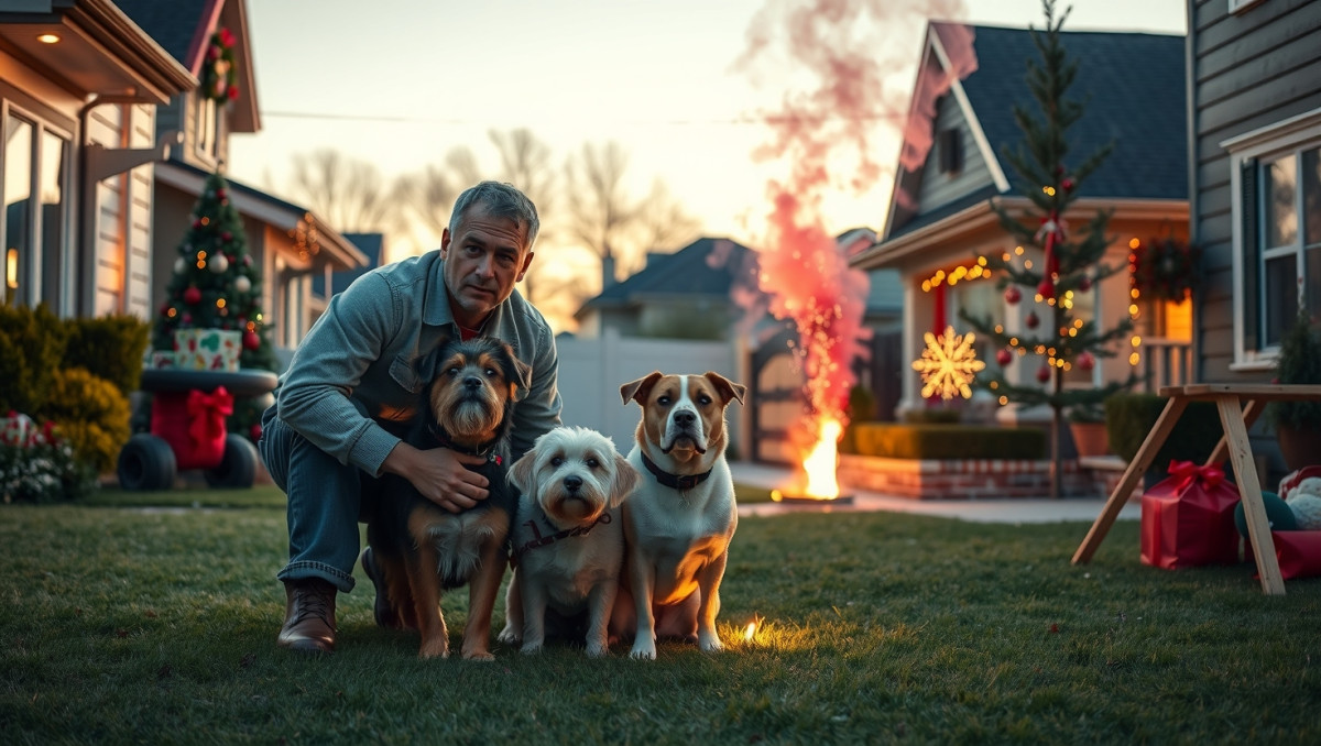 Confronting Neighbor About Christmas Fireworks Scaring Dogs: AITA?