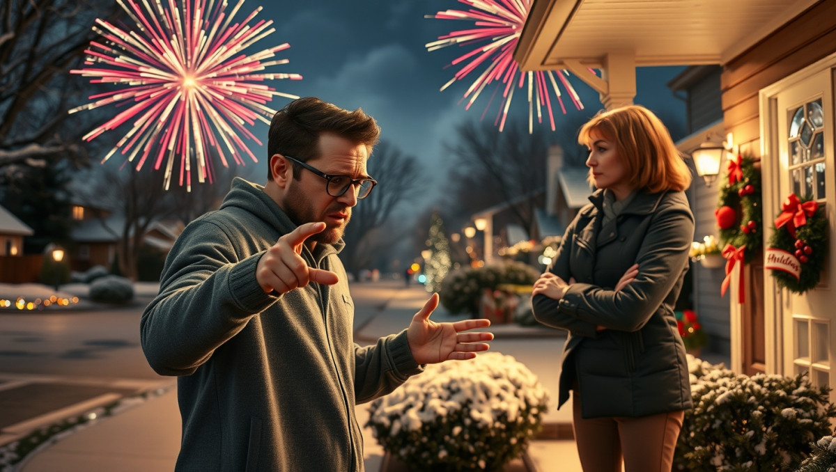 Neighbor Dispute: AITA for Confronting Over Christmas Fireworks Scare?