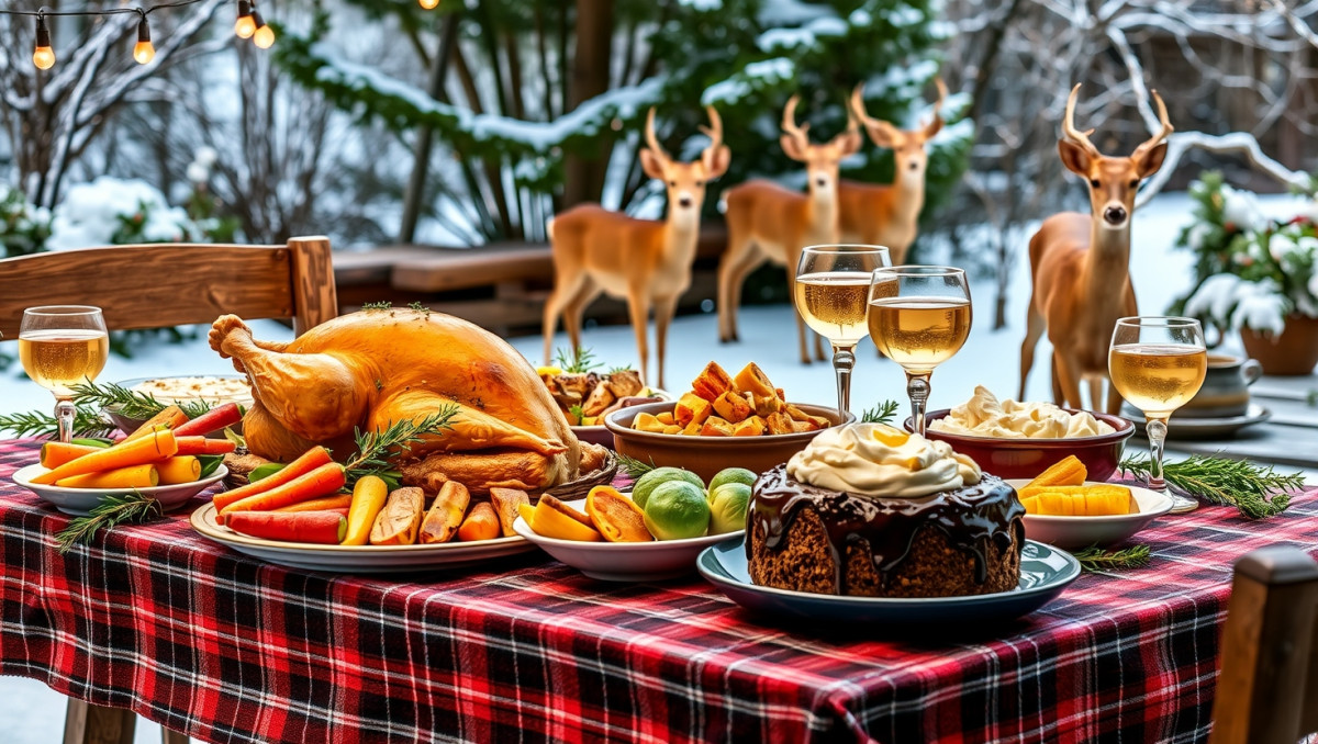 Surprising Family with a Vegan Christmas Feast: A Joyful Gesture or Deceptive Move?