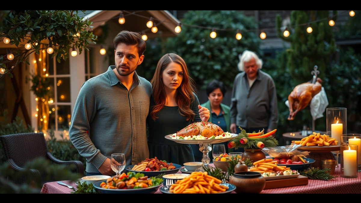 AITA for Defending my Vegan Partners Efforts Against Disrespectful Parents on Christmas?