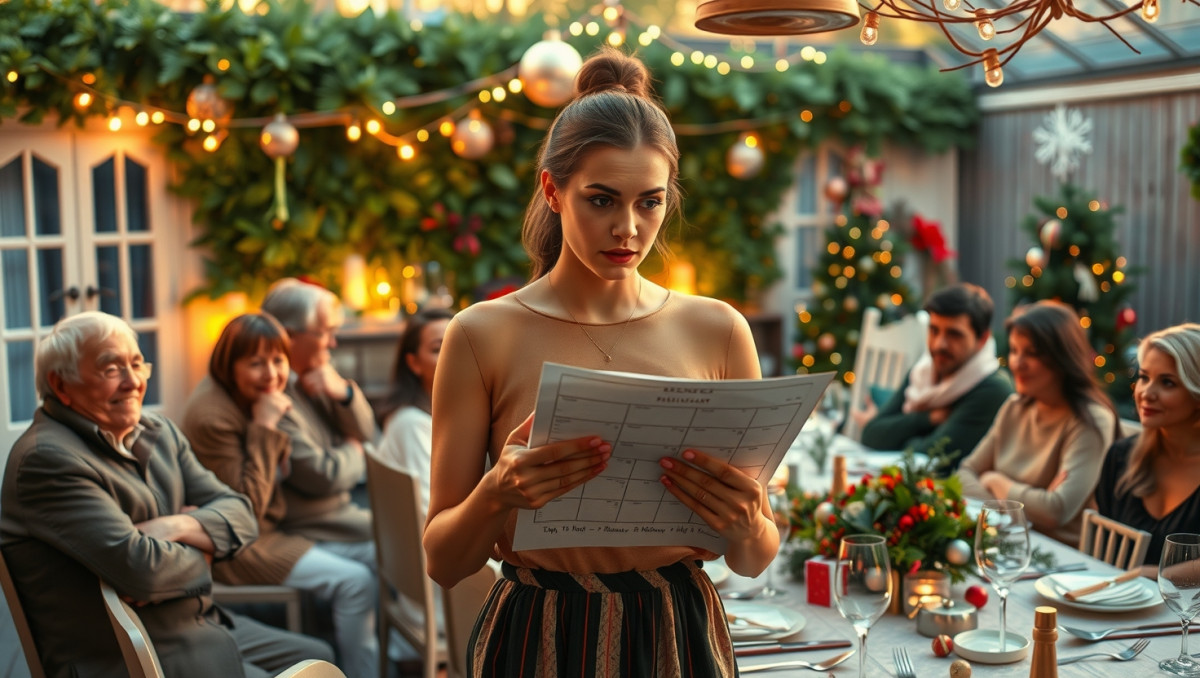 Family Christmas Seating Drama: AITA for Breaking Tradition?