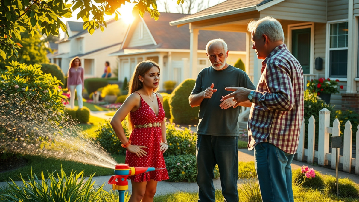 Confronting Neighbors Nephew Ethan Over Sprinkler Noise: AITA?