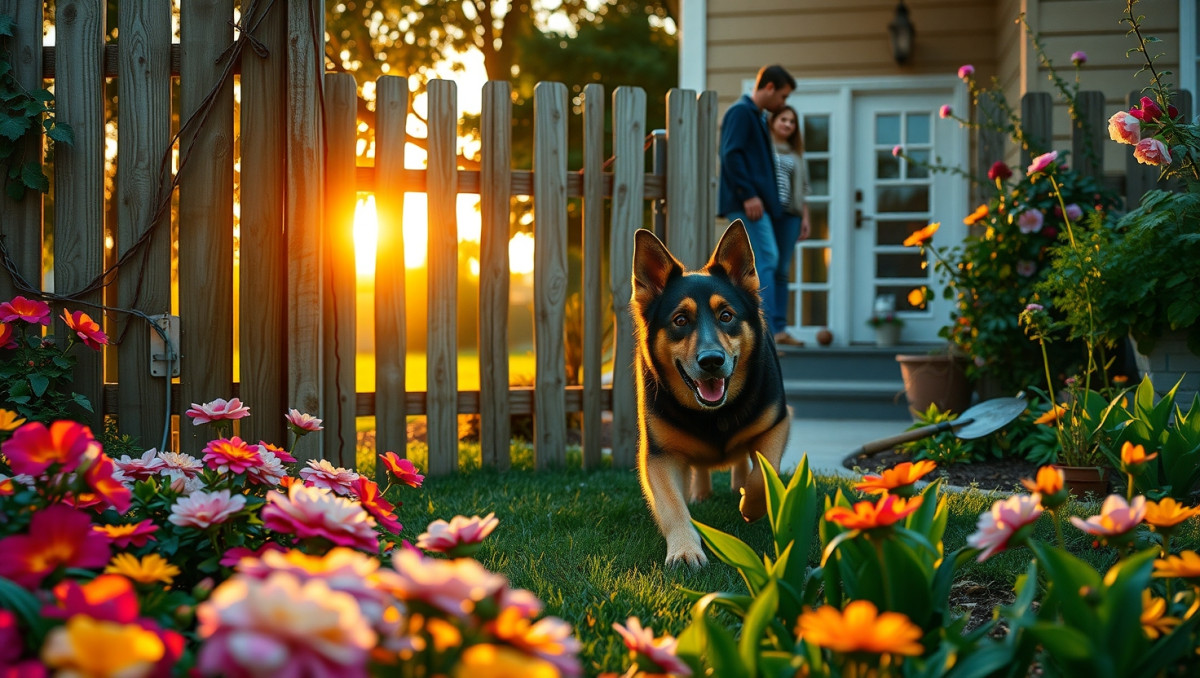 AITA for restricting in-laws dogs access to garden after ruining it?