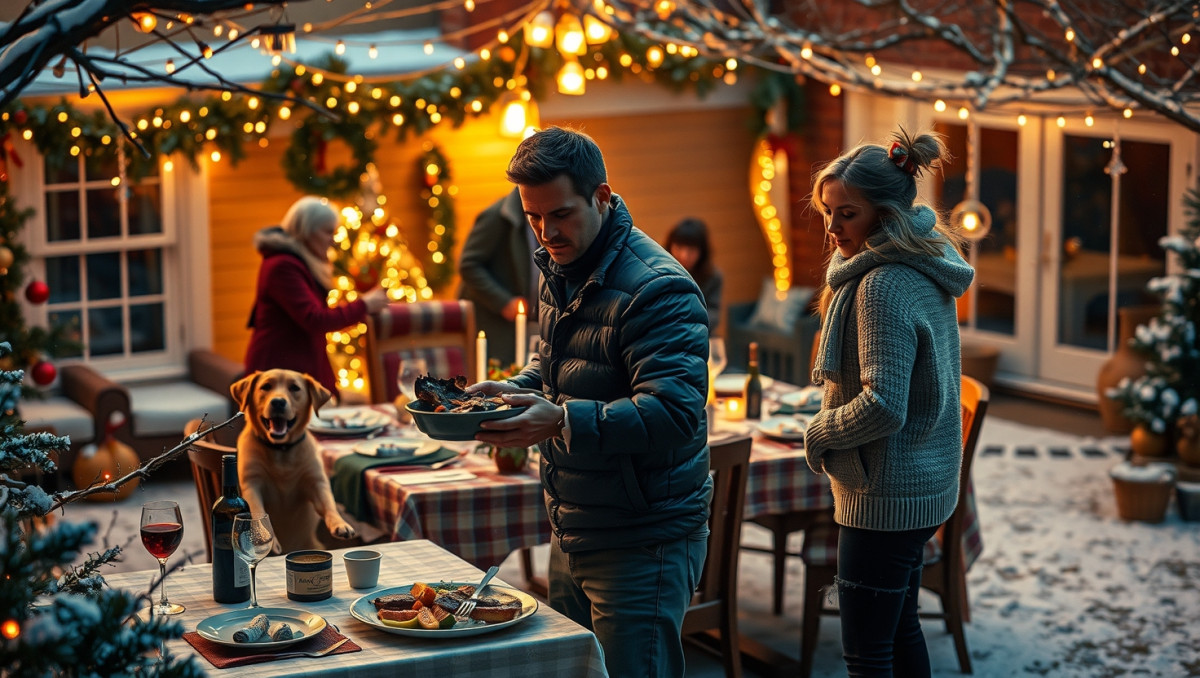 Chaotic Christmas Dinner: A Culinary Disaster at Partners Family Gathering