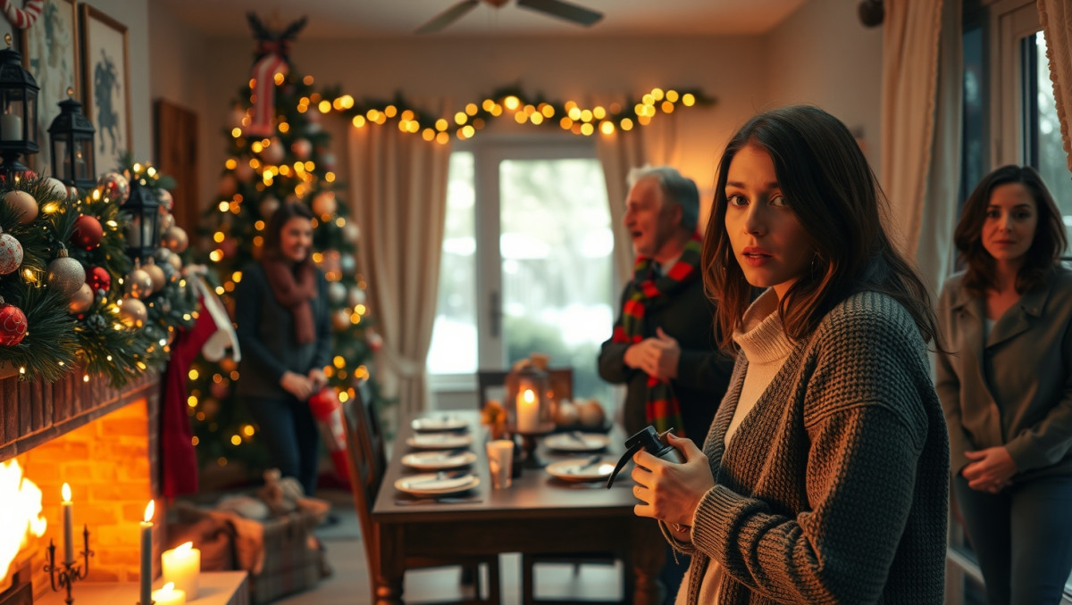 Accidentally Starting Small Christmas Fire at In-Laws Dinner: AITA?