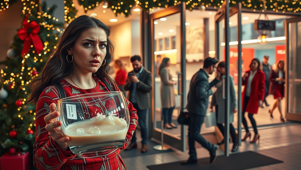 Office Christmas Party Disaster: Eggnog Mishap Sets Off Fire Alarm - AITA?