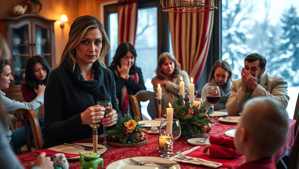 Revealing Husbands Affair at Christmas Dinner: AITA?