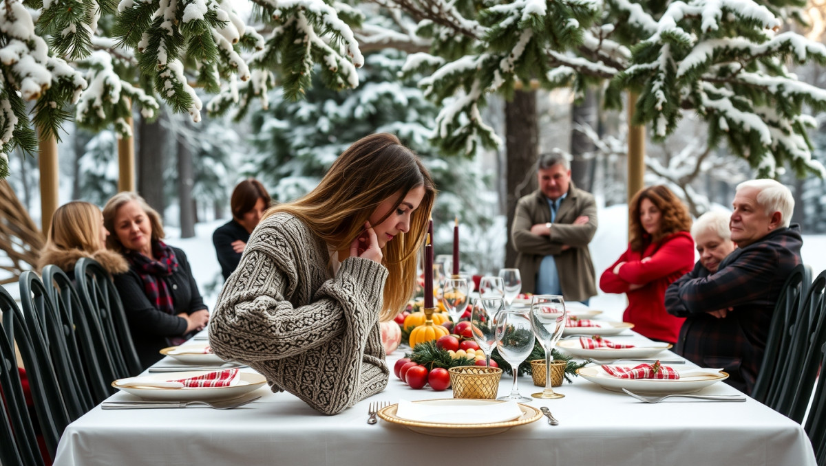 Christmas Dinner Dilemma: AITA for Changing Seats to Avoid Drama?