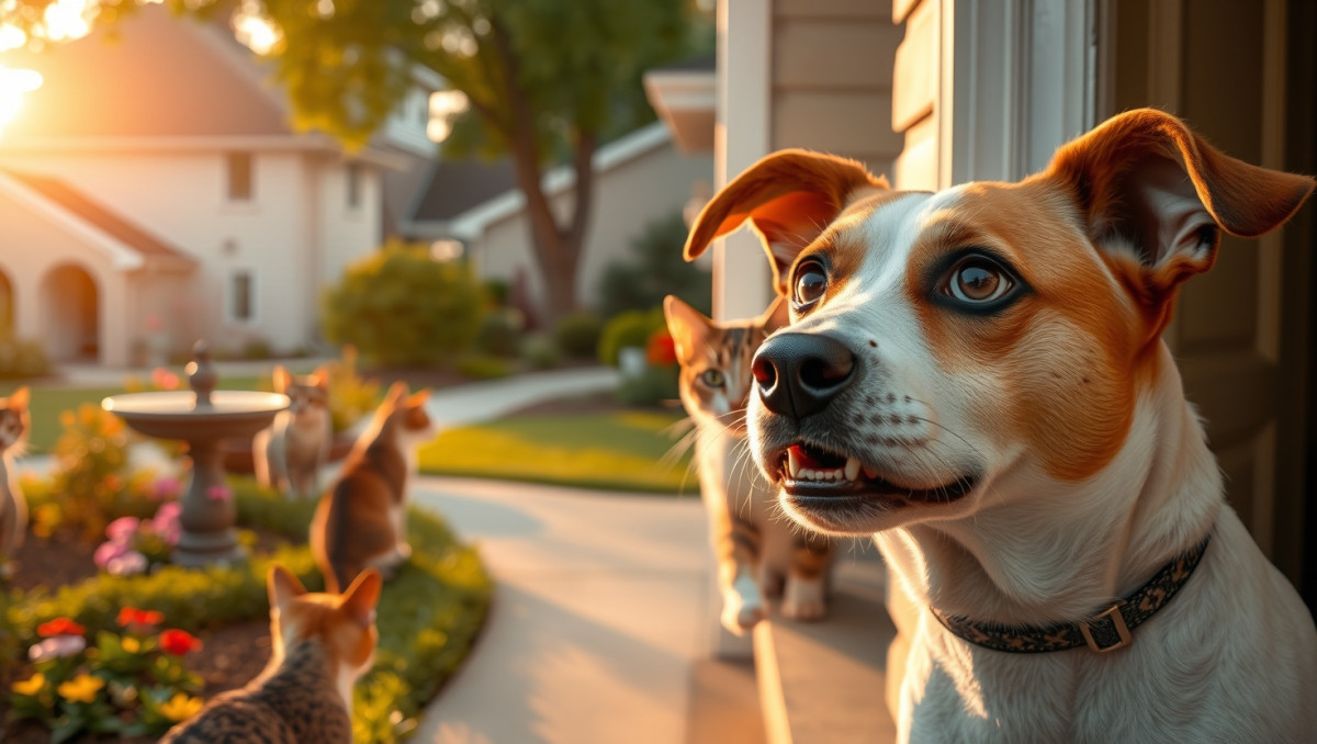 Neighbors Cats Disturb My Dog: Am I the Jerk for Asking Him to Keep Them Away from the Window?