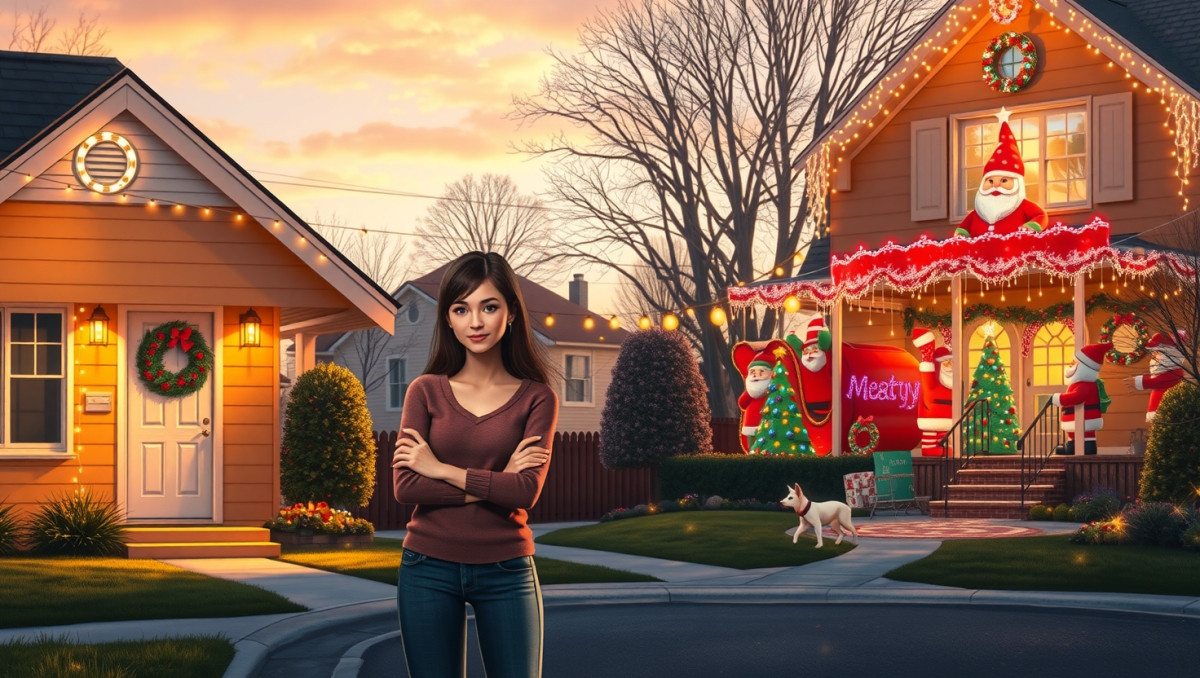 Neighbor Calls Police Over Christmas Decor: AITA for Skipping Competition?