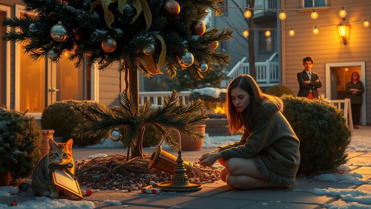 Accidentally Setting Neighbors Christmas Tree on Fire: A Holiday Mishap or AITA Material?