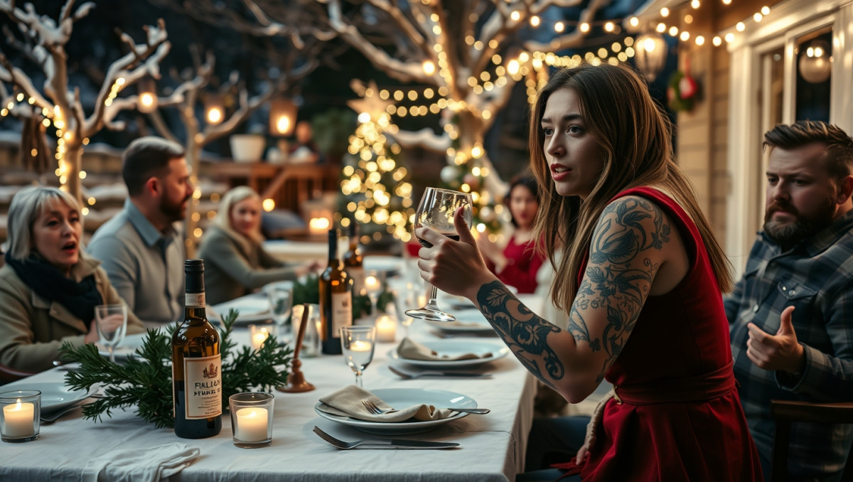 Family Feud: AITA for Arguing with Brother-in-Law at Christmas Dinner?