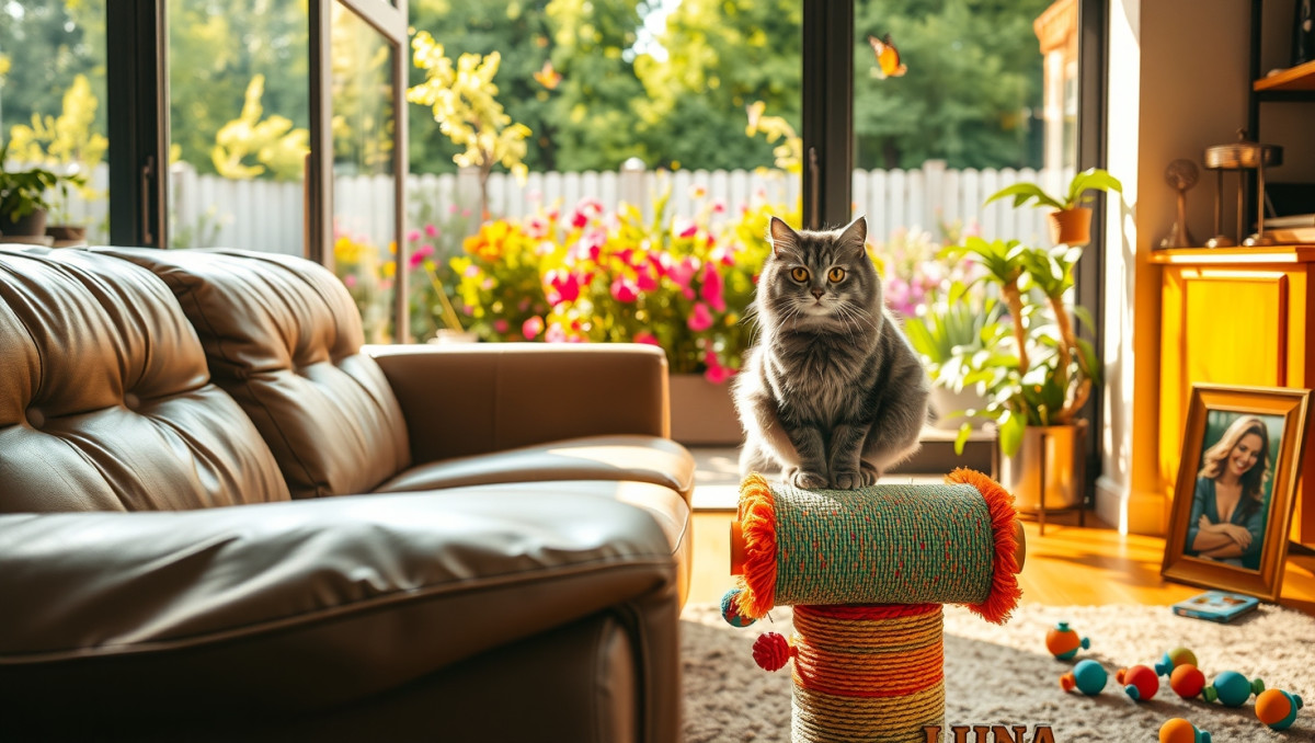 Dealing with a Cats Furniture Scratching Habit: AITA for Scolding?