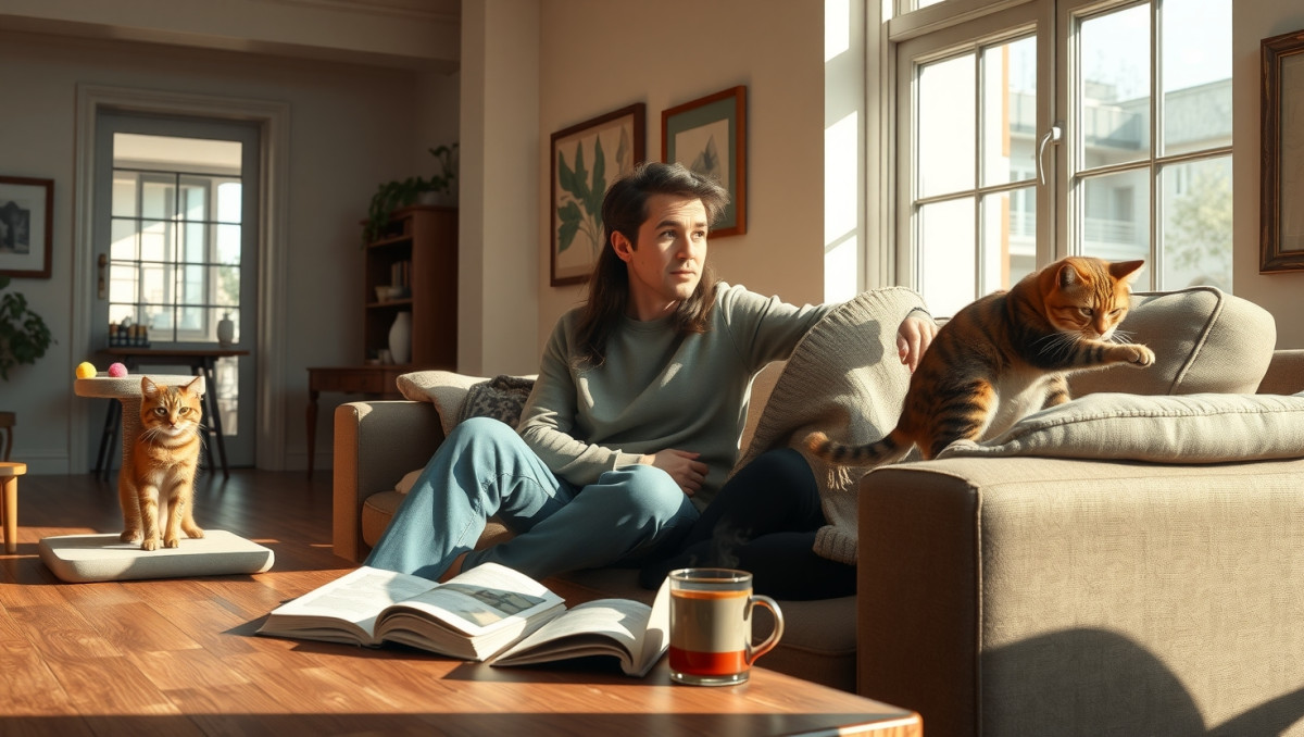 Cat Owner Faces Dilemma: AITA for Stopping My Cat from Scratching Furniture?