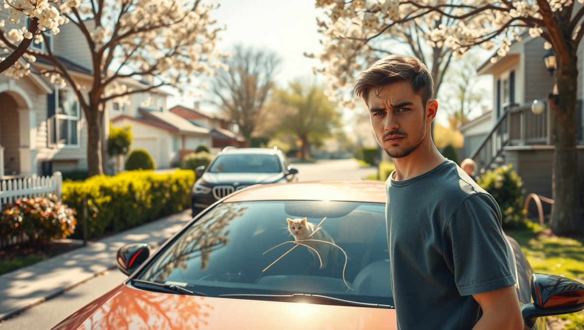 Neighbors Cat Damaged My Car: AITA for Confronting Owner?