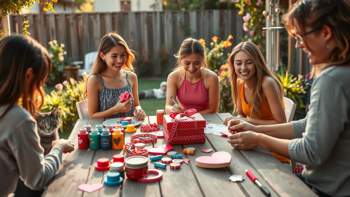 Is Skipping a Homemade Valentines Gift Crafting Session with Friends Justified or Selfish?