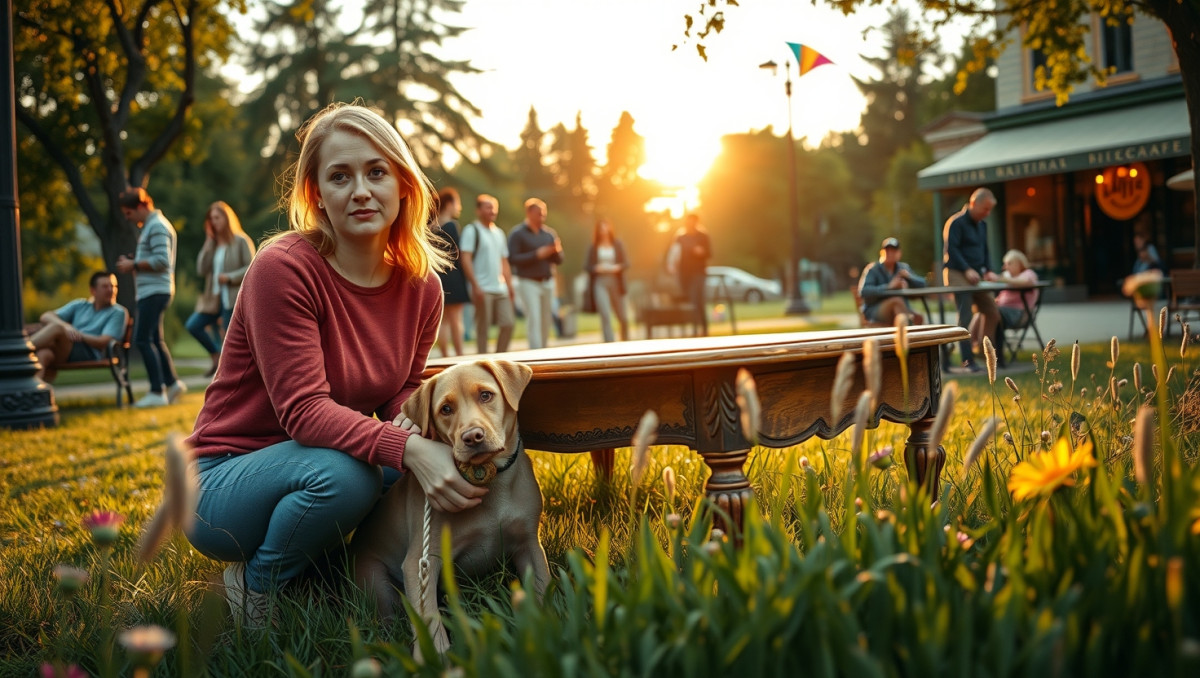 Should I be blamed for my dog destroying my boyfriends prized furniture?