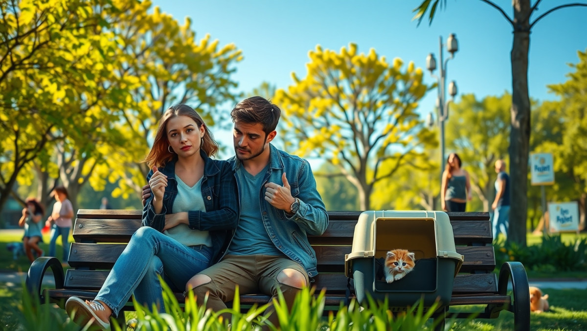 Debating on Allowing Partner to Adopt Cat Together - AITA?