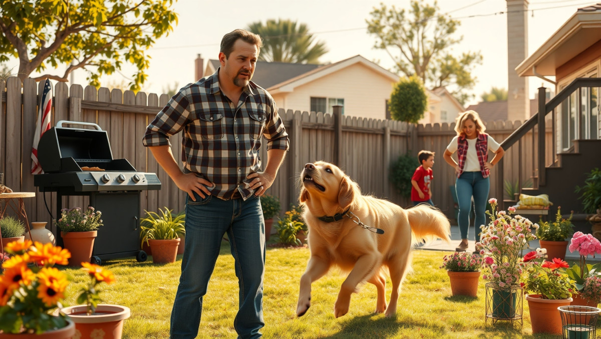 Neighbors Off-Leash Dog Keeps Invading My Yard - AITA for Refusing Entry?